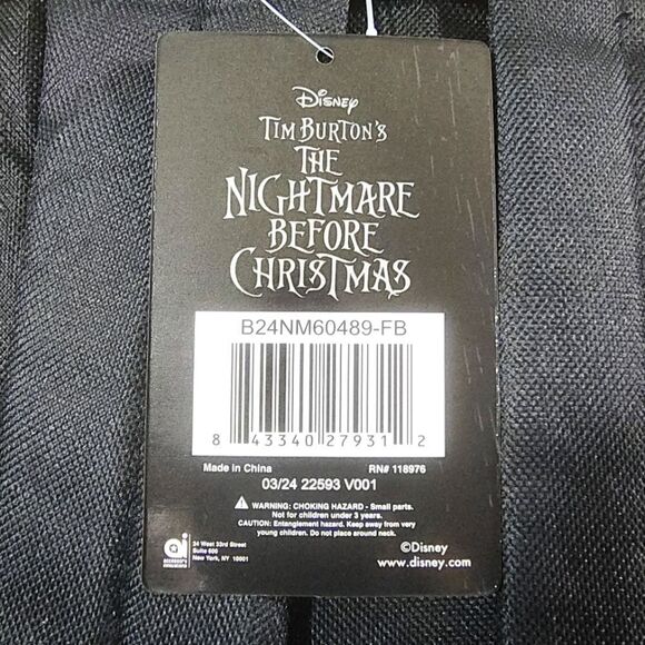 Disney Tim Burton's Nightmare Before Christmas Backpack -P - Picture 3 of 3